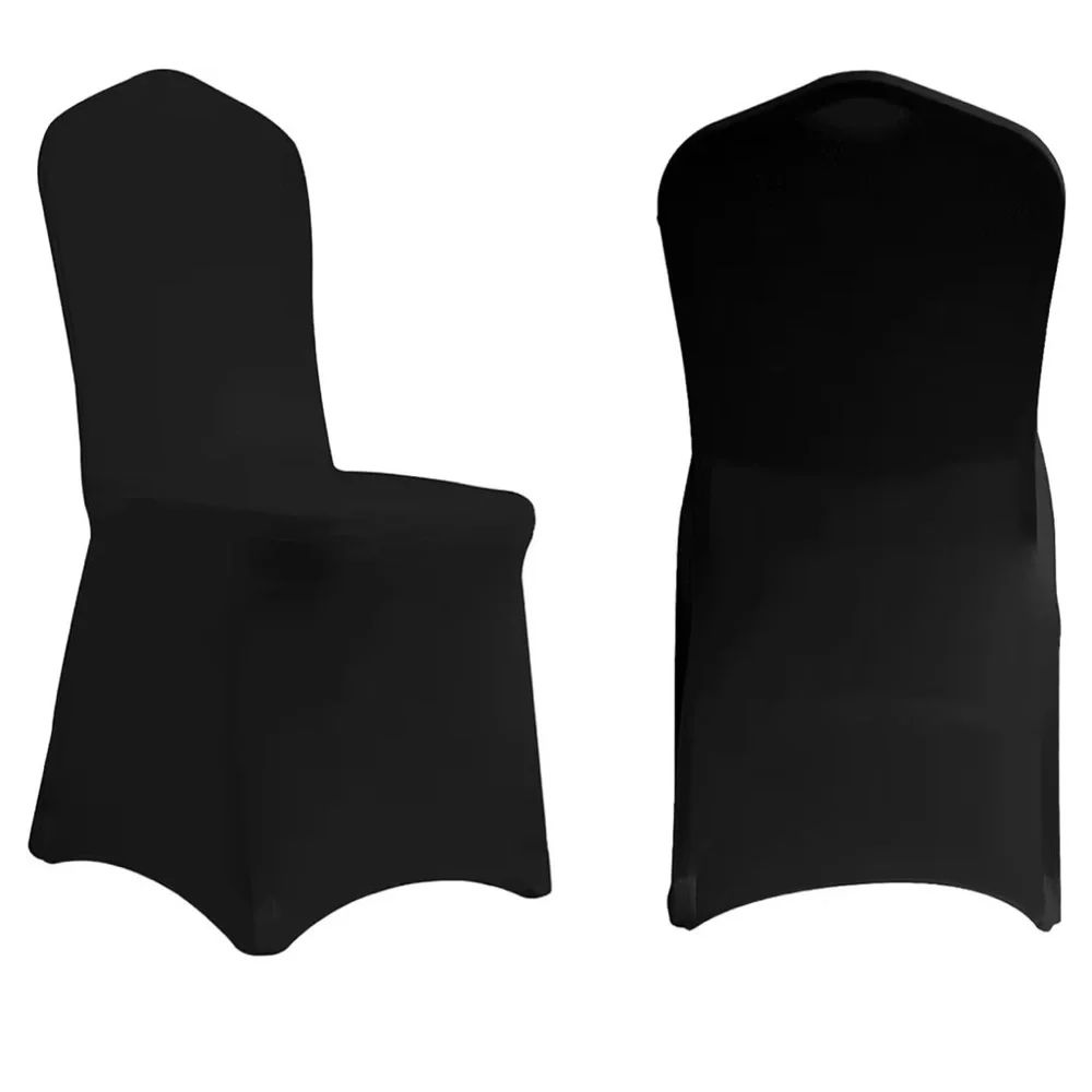 8 Elegant Black Chair Covers